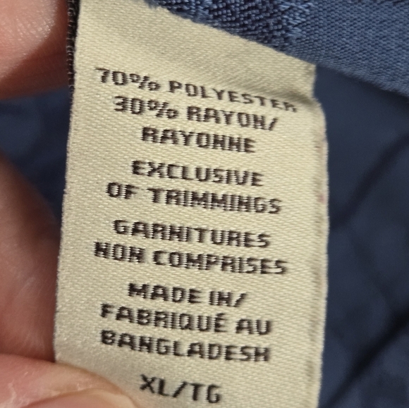 Denver Hayes Men's Classic Blue Casual Xl Shirt  Fish Theme, Fathers Day Gift! - Picture 7 of 8